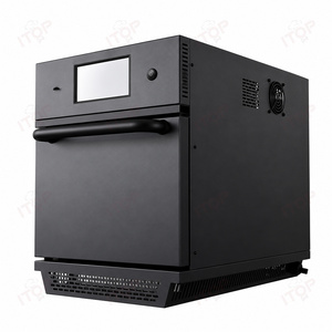 Horno de Convección Rápida Comercial ITOP sin Ventilación, Horno de Microondas Comercial, Programable con Recetas para Pizzerías - Product Image 6