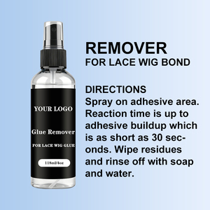<span class=keywords><strong>Spray</strong></span> Dissolvant Rapide pour <span class=keywords><strong>Colle</strong></span> de Perruques, Dissolvant d'Adhésif Capillaire pour Lace Frontal et Toupet, Marque Privée Professionnelle - Product Image 4