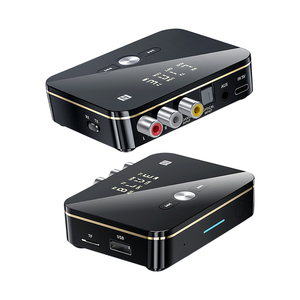 Adaptador de <span class=keywords><strong>Audio</strong></span> Inalámbrico para <span class=keywords><strong>Receptor</strong></span> y <span class=keywords><strong>Transmisor</strong></span> de Otras Marcas <span class=keywords><strong>5.0</strong></span>, <span class=keywords><strong>NFC</strong></span>, LED, Estéreo, Conector AUX de 3.5 mm, RCA, Óptico, Llamadas con Manos Libres - Product Image 2