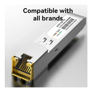Giantech โมดูลพอร์ตไฟฟ้ากิกะบิต RJ45ตัวรับส่งสัญญาณใยแก้วนำแสง10/100/1000M GTFP-GT-TA ศูนย์ข้อมูล - Product Image 3