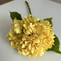 Bunga Hydrangea Buatan Berkualitas Tinggi 196 Kelopak Lateks, Sentuhan Realistis untuk Dekorasi Rumah