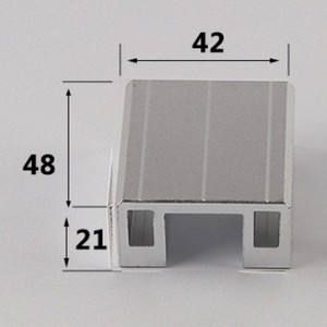 Bloques de guía lineal M5 de ranura simple/doble con orificio pasante, bloque de fijación para accesorios de brazo robótico - Product Image 1