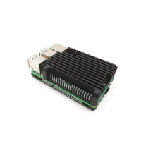Jekevi Nouvelle Coque Métallique de Montage Standard pour Raspberry Pi 5ème Génération, Marque Originale