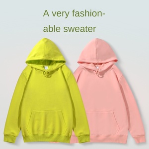 Fabricants de vêtements – Nouveau sweat à capuche personnalisé pour homme, printemps-automne, en pur coton, style simple, 220 grammes, haut à manches longues - Product Image 3