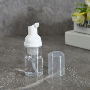 30ml 50ml 60ml PET Custom Cosmetic Packaging Cleanser Mousse Soap Facial Plastic Foam <b>Pump</b> <b>Bottle</b> Container - Product Image 5