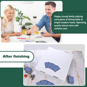 กล่องบรรจุภัณฑ์กระดาษลูกฟูกคุณภาพสูงสำหรับเก็บการ์ดเกม พร้อมแผ่นกั้นกระดาษแข็งกันน้ำ คุณสมบัติเคลือบด้าน - Product Image 5