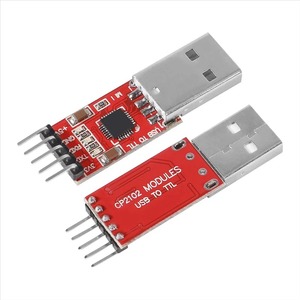Adaptador Serial USB 2.0 a TTL de 5 Pines CP2102 - Convertidor UART STC para 3.3V y 5V - Product Image 5
