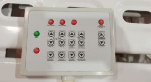 Cama de UCI de 5 funciones con sistema de pesaje, ajustable, para Hospital, CPR, manual, 1 unidad - Product Image 3