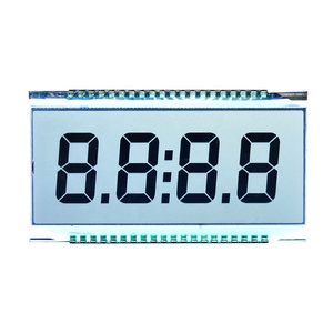 Tùy Chỉnh 40 Pin TN 4 Chữ Số Phân Đoạn <span class=keywords><strong>LCD</strong></span> Hiển Thị Cho Nhiên Liệu Dispenser - Product Image 1