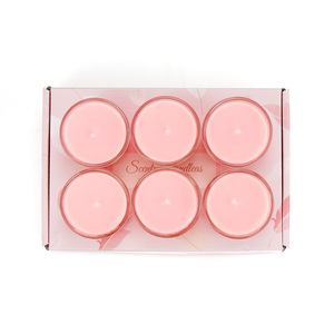 ชุดกล่องของขวัญเทียนหอมกลิ่นพิงค์ สร้างบรรยากาศโรแมนติกในบ้าน ของตกแต่ง ของขวัญวันวาเลนไทน์ ของชำร่วยงานแต่งงาน - Product Image 5