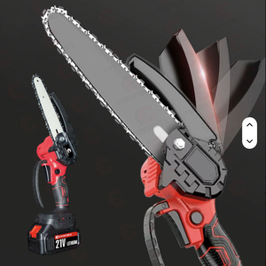 HOT Chain Saw & <b>Garden</b> Pruning Scissors <b>Set</b> With Carbon Steel Blades 20MM Cutting Capacity Red for Tree Care PB-2 Power - Product Image 5