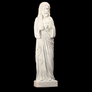 <span class=keywords><strong>Statue</strong></span> d'ange en marbre blanc, figurine de grande taille amulette de jardin, intérieur, poli - Product Image 5