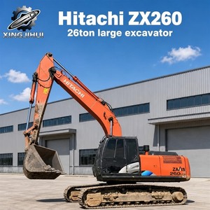 Excavatrice sur chenilles Hitachi ZX260 d'origine, 26 tonnes, de taille moyenne, fabriquée au Japon, compatible avec divers accessoires, pour l'exportation - Product Image 1