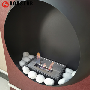 <strong>Steel</strong> Decorative <strong>Fireplace</strong> Free-Standing Bioethanol <strong>Fireplace</strong> for <strong>Outdoor</strong> and Apartment Use - Product Image 5