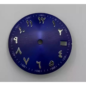 28.5mm Roman <b>Scale</b> Green Luminous Dial for NH35 NH36 <b>Mechanical</b> Watches Watch Parts Accessory - Product Image 4