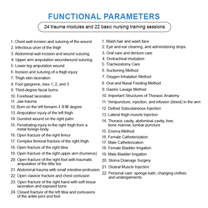 Mô hình giải phẫu mô phỏng người đầy đủ chức năng H111 dùng cho huấn luyện y tế, trường dạy tiêm, khoa học y tế - Product Image 5