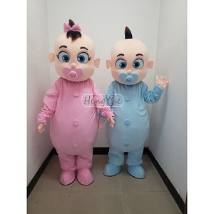Hengyue alta calidad Coco/melón JJ bebé niño disfraces Unisex adulto Cosplay bebé niño personaje de dibujos animados lindo vestido de fiesta de lujo traje - Product Image 6