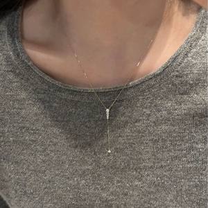 Collar con Colgante de Rodaja de Manzana de Plata Pura S925 Wenchi con Cadena de Oro de 14k Modelo 23668 Regalo de Año Nuevo que Simboliza la Paz y la Seguridad - Product Image 1