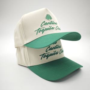 หมวกเบสบอล 5 แฉก ปักโลโก้ตามสั่ง สีพื้น ผ้าฝ้าย สองสี สไตล์สตรีท ลดราคาพิเศษ - Product Image 5