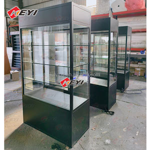 Mostrador de Caja de Metal y Vidrio de 120 cm para Tienda Minorista con Iluminación LED para Tienda de Juegos de Cartas Coleccionables - Product Image 6