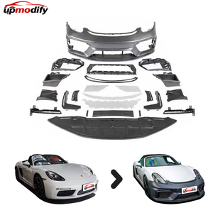 Kit di conversione carrozzeria per Porsche Boxster Cayman 981 2012 2013 2014 2015 2016, aggiornamento al paraurti 982 GT4 2024 - Product Image 1