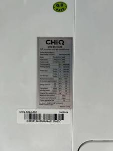 Aire Acondicionado Split de Pared CHIQ T3 Africa, Frío/Calor, 24000 BTU, Aire Acondicionado Inteligente de 24k para Interiores - Product Image 4