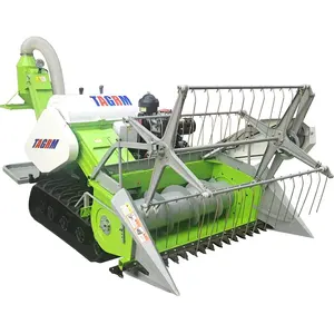 Small Rice Cutter recolteuse cosechadora de soja Grain Harvest Wheat Rice Harvesting Machine Mini Combine Harvester