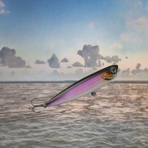 Floating Pencil Fishing Lure Plastic Hard Bait with <b>Hooks</b> for Lake & Carp Fishing OEM Manufacturer - Product Image 3