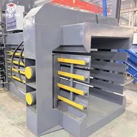 Presse à balles hydraulique personnalisée entièrement automatique horizontale pour papier usagé, carton, plastique, pneus usagés