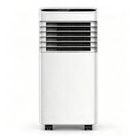 Climatiseur portable 850W avec refroidissement puissant, protection intégrée contre les surcharges, oscillation automatique haut/bas, pour la maison et le bureau