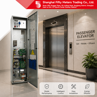 Système de commande d'ascenseur intelligent moderne professionnel STEP C7000 pour ascenseurs de passagers, sans salle des machines, pour hôtels