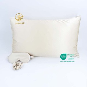 Taie d'<span class=keywords><strong>oreiller</strong></span> en soie de mûrier 100% qualité hôtelière, résistante à la décoloration, confortable pour dormir, en gros - Product Image 6
