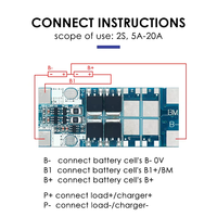 Système de gestion de batterie SPT SPT-0003-B FR-4 pour batterie au lithium avec équilibrage