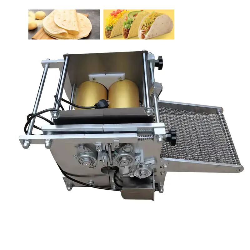wheat commercial portable flour automatic roti chapatti tortilla making machine