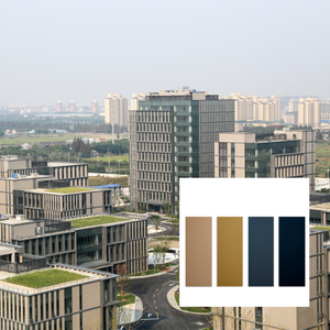 Panneau en terre cuite inorganique résistant à la décoloration, maintient la stabilité de la couleur sous une forte lumière solaire pour les façades de bâtiments orientées vers le sud - Product Image 3