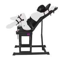 Chaise de Torture BDSM en Métal, Chaise Poulpe, Lit de Punition, Ensemble de Contrainte, Meubles Érotiques, Jouets pour Adultes pour Couples et Femmes