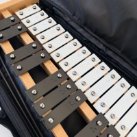 Hot-selling Exquisite Xylophone Black-and-white Practical 27 Tone Glockenspiel