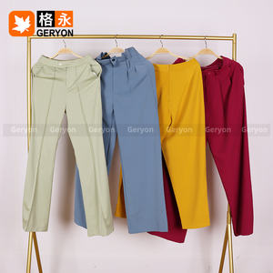 Pantaloni Casual Estivi Vintage Geryon per <span class=keywords><strong>Donna</strong></span>, Abbigliamento Usato, Vestiti di Seconda Mano, Balle da 45kg MOQ per Esportazione - Product Image 4