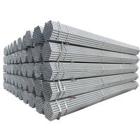 Tubería Galvanizada Soldada, Tubería Redonda de Acero Galvanizado, Certificación ASTM/JIS, Longitud de 6m y 12m, Servicio de Soldadura Disponible