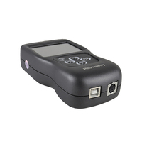 Instruments de mesure de force physiques Dynamomètre numérique portable à main pour la mesure de la force de poussée et de traction en unités N Gf Kgf de Bf