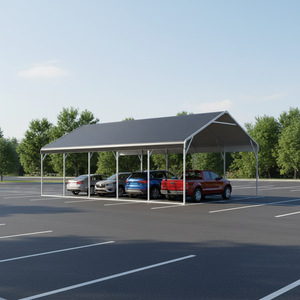 ESGC1326 Garages et abris de voiture <span class=keywords><strong>en</strong></span> acier, <span class=keywords><strong>kit</strong></span> d'abri de voiture robuste et haut de gamme - Product Image 5