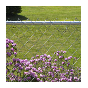 Cercado de eslabones de cadena con revestimiento de PVC flexible resistente a la intemperie para recintos de mascotas de jardín marco galvanizado por inmersión en caliente para sitios de construcción - Product Image 4