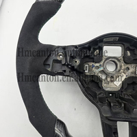 Le Volant de Voiture le Plus Populaire en Fibre de Carbone et Microsuède avec Coutures pour Volkswagen Golf 6ème Génération GTI