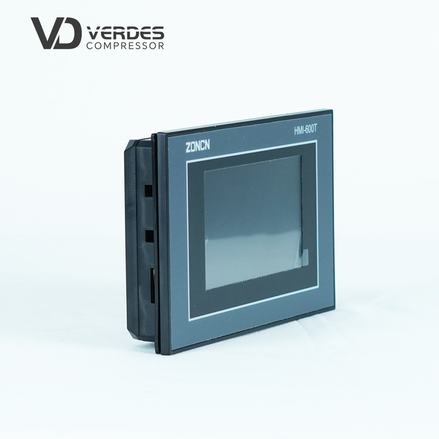 VERDES PLC Screw Air Compressor Electronic Controller Panel HMI-500T HMI-600T air Compressor Control Panel