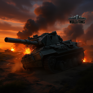 Tapis de souris World Of Tanks 29x23 cm, design Gaming Tank Hit - Product Image 1