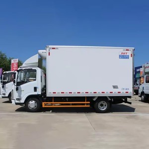 Famosa marca Isuzu pequeña caja refrigerada camión de transporte de alimentos congelados para la venta caliente - Product Image 4