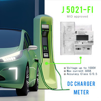 Reallin J5021-FI MID Bersertifikasi 1000V 600A Pengukur Energi DC Presisi Tinggi untuk Pengisian Cepat Mobil