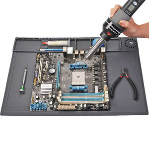 Tapis de soudage en silicone haute température 300 °C tampon résistant à la chaleur pour la <span class=keywords><strong>soudure</strong></span>, la réparation automobile et la protection de l'établi - Product Image 1