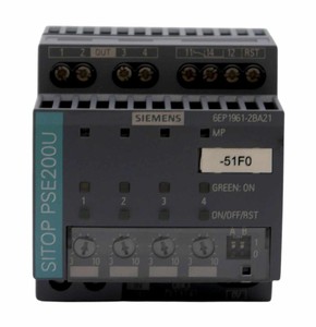 Module de sélectivité PSE200U 6EP1961-2BA21 <span class=keywords><strong>PS</strong></span>:02 <span class=keywords><strong>4</strong></span> canaux -utilisé- - Product Image 2