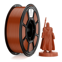 Filazoo Filament d'impression 3D de haute qualité TPU PLA PETG ABS élastique, diamètre 1,75 mm, 200C, impression lisse, pas de couches, tiges en plastique